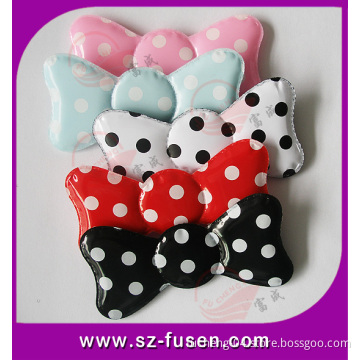 Women Used New Style Custom Printed Bowknot Hair Clip